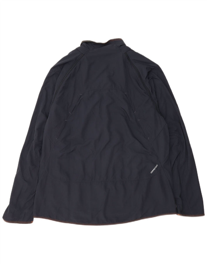 Giacca antipioggia ADIDAS da uomo Clima 365 UK 42 XL Poliestere blu navy