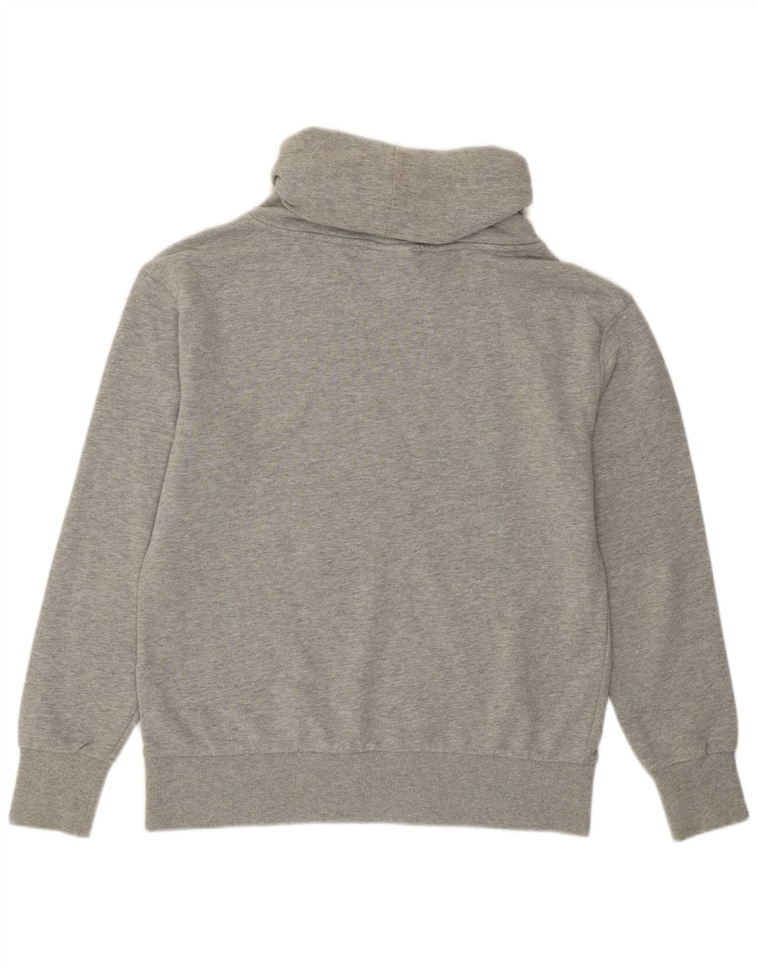 Felpa DIADORA da donna con collo alto, maglione UK 14 grigio medio