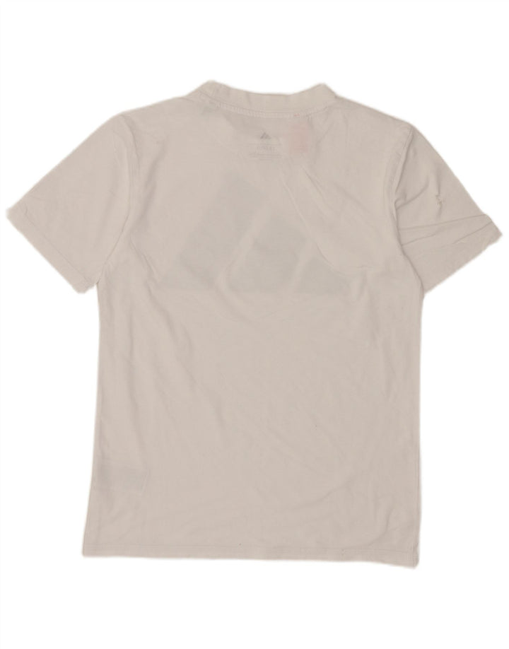 T-shirt grafica Adidas da bambino 13-14 anni grande in cotone bianco