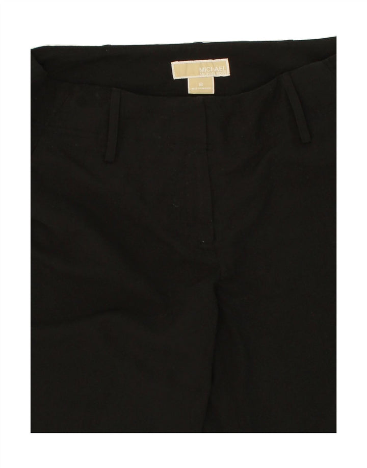 MICHAEL KORS Womens Straight Capri Trousers US 8 Medium W34 L24 Black Vintage Michael Kors and Second-Hand Michael Kors from Messina Hembry 