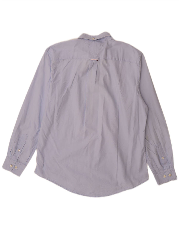 Camicia da uomo Tommy Hilfiger grande blu