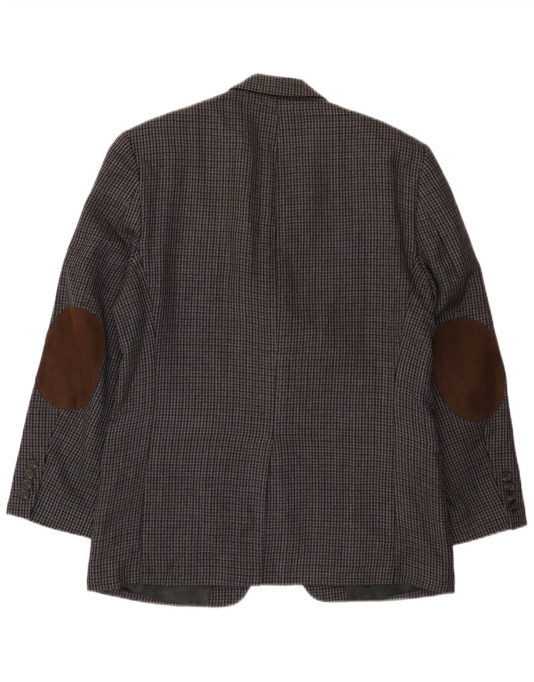 Giacca blazer a 2 bottoni da uomo Chaps UK 38 pied de poule grigio medio