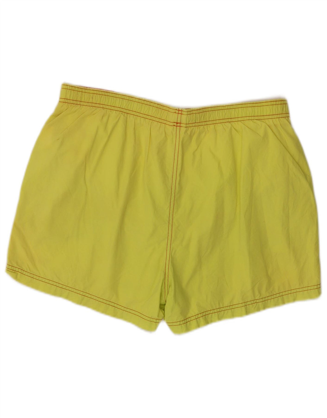 Pantaloncini da bagno da uomo Reebok grandi gialli in poliestere