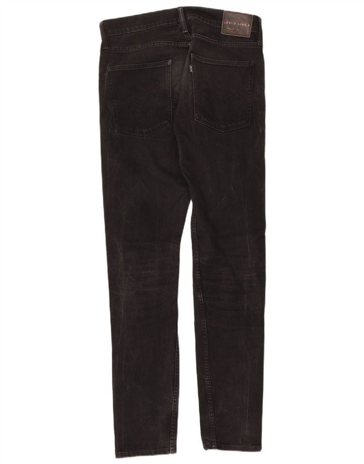 Jeans Levi's da donna linea 8 slim W30 L34 cotone nero