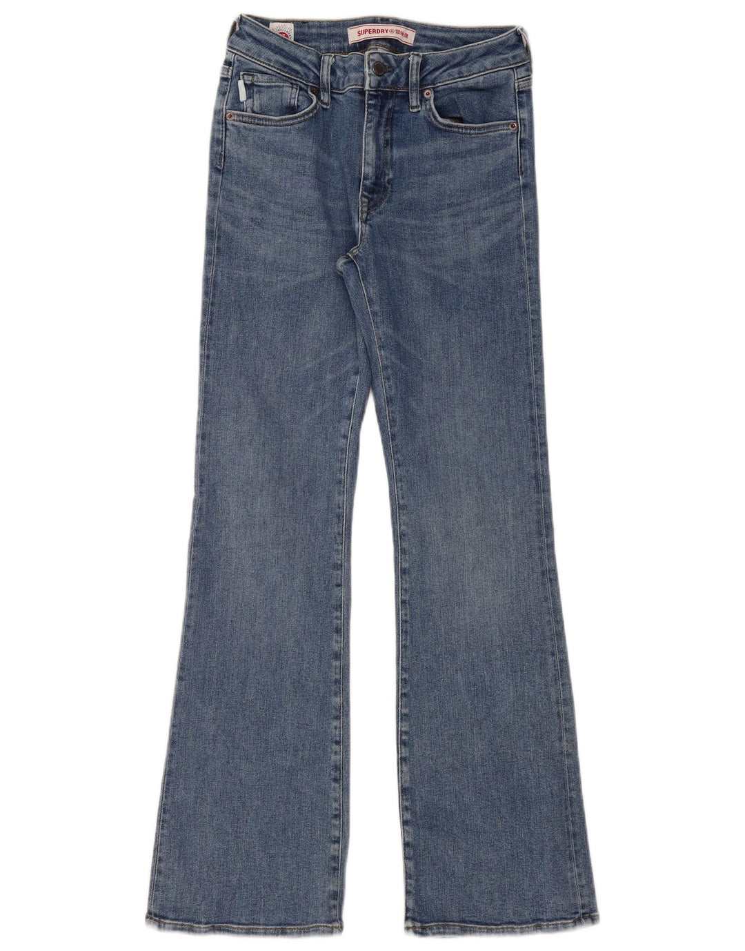 Jeans Bootcut da donna Superdry W28 L31 cotone blu