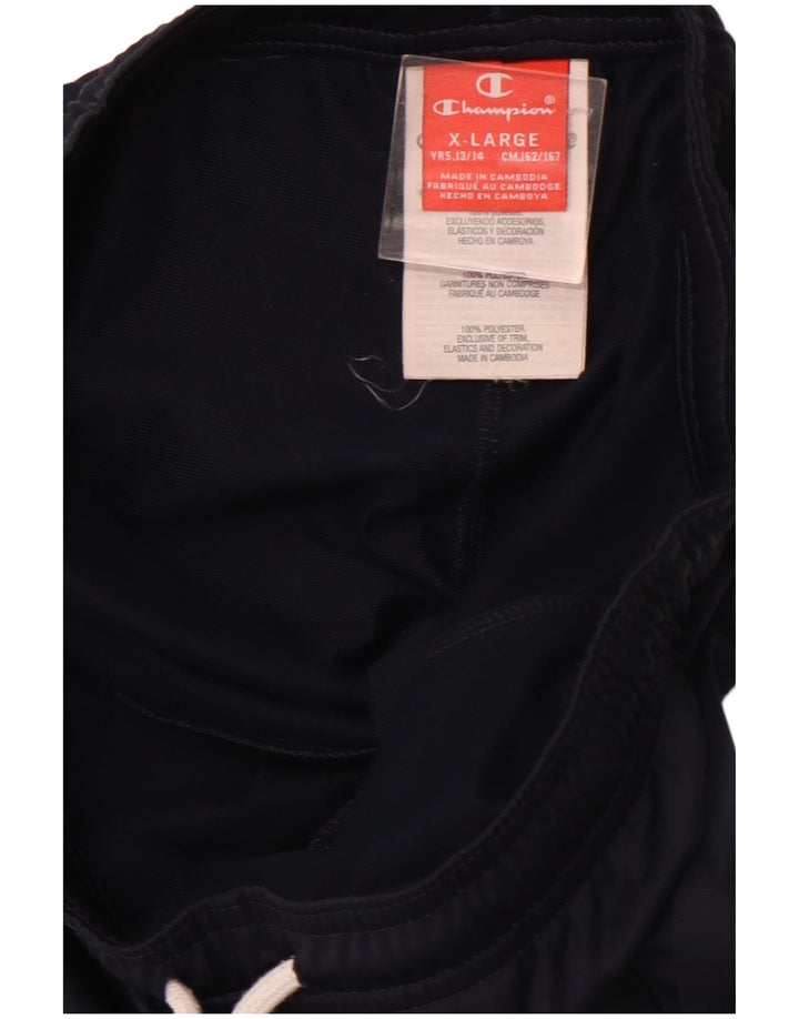 Pantaloni da tuta da ragazzo CHAMPION Joggers 13-14 anni XL Blu navy