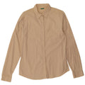 Camicia Benetton Donna UK 16 Large Beige