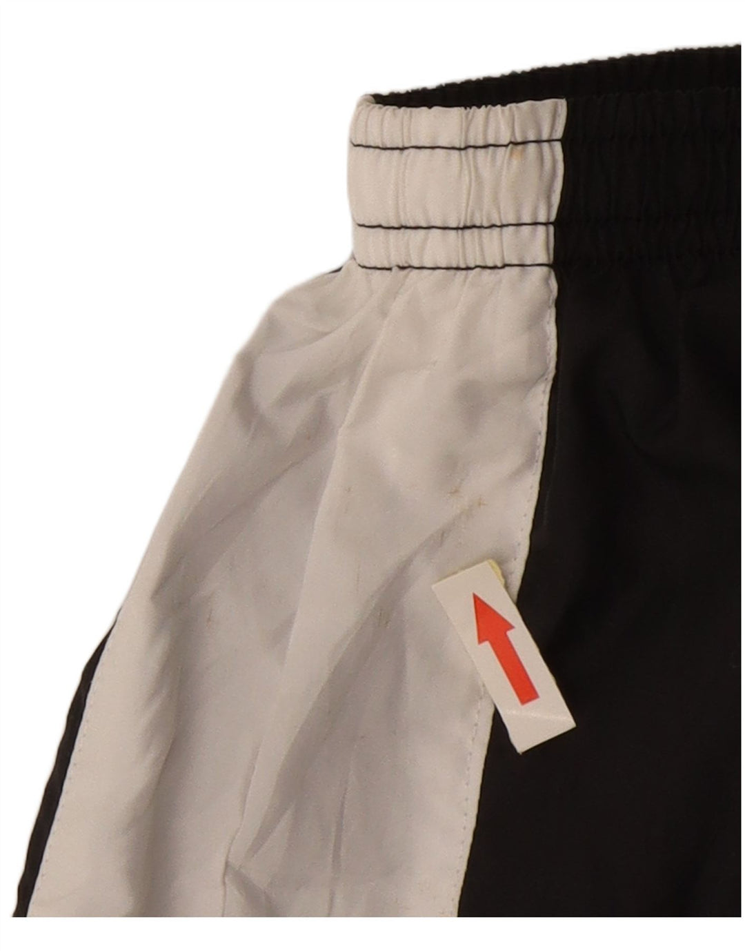 Pantaloncini sportivi Nike da donna US 8/10 Medium Black Colourblock in poliestere