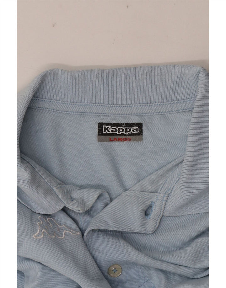 Polo Kappa Uomo Large Blu