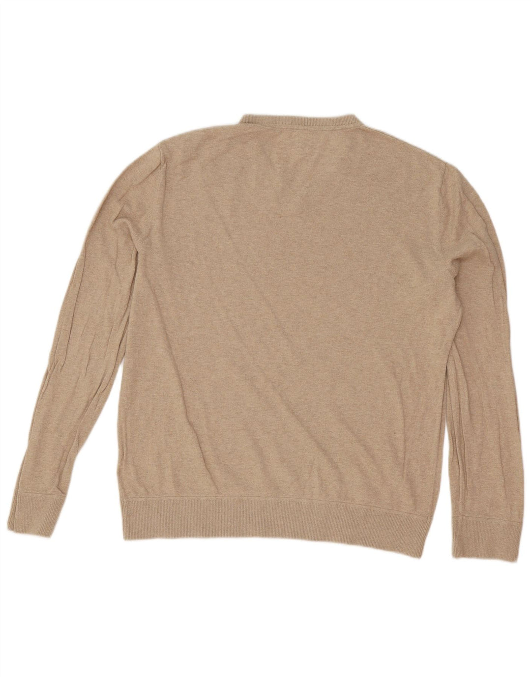 Gap Maglione da uomo con scollo a V, grande, in cotone beige