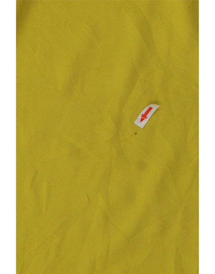 Polo da uomo Tommy Bahama in cotone giallo medio