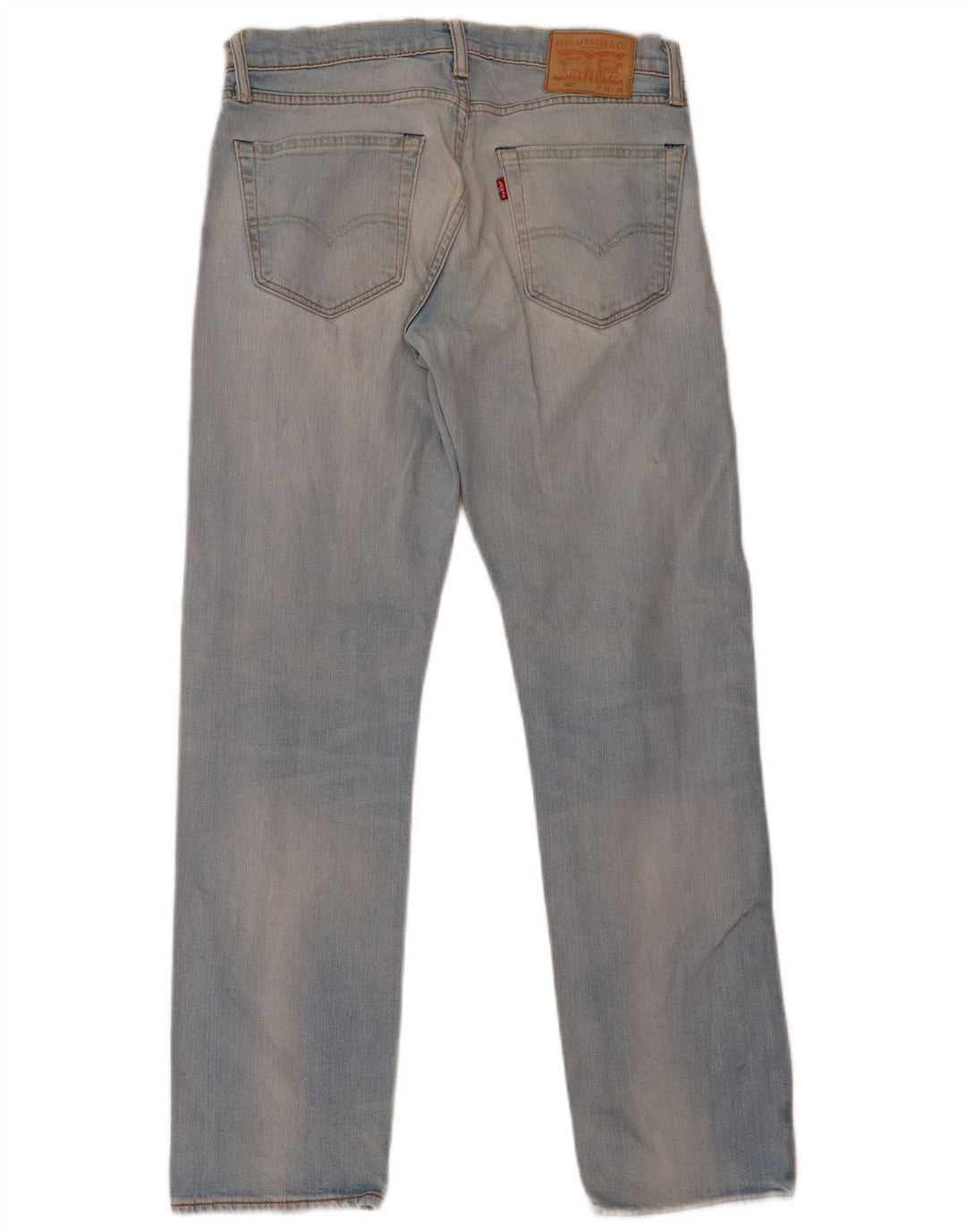 Levi's Uomo 504 Jeans dritti W31 L32 Cotone Blu