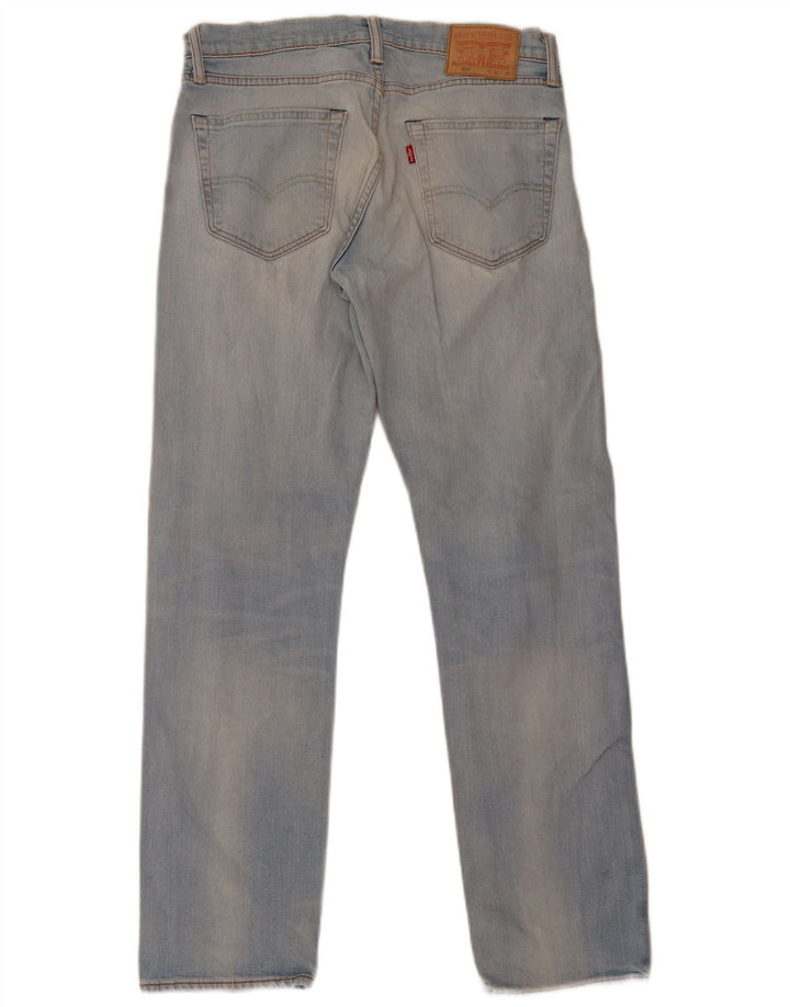 Levi's Uomo 504 Jeans dritti W31 L32 Cotone Blu