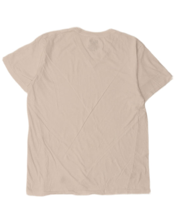 PENGUIN T-shirt da donna Top UK 14 cotone bianco medio