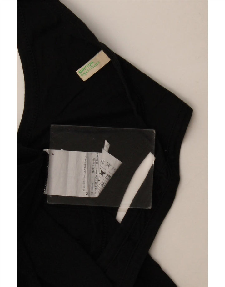Canotta da donna Benetton UK 12 cotone medio nero
