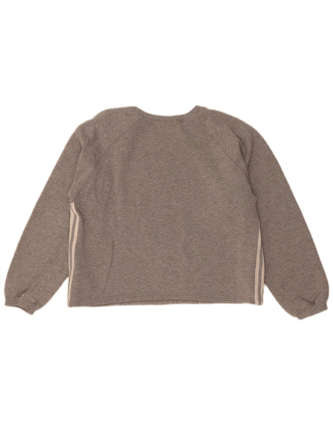 Felpa da donna Adidas Jumper UK 14 cotone grigio medio