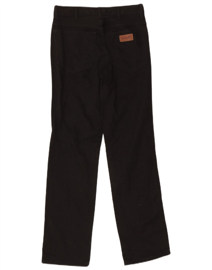Jeans dritti da uomo Wrangler W30 L31 cotone nero