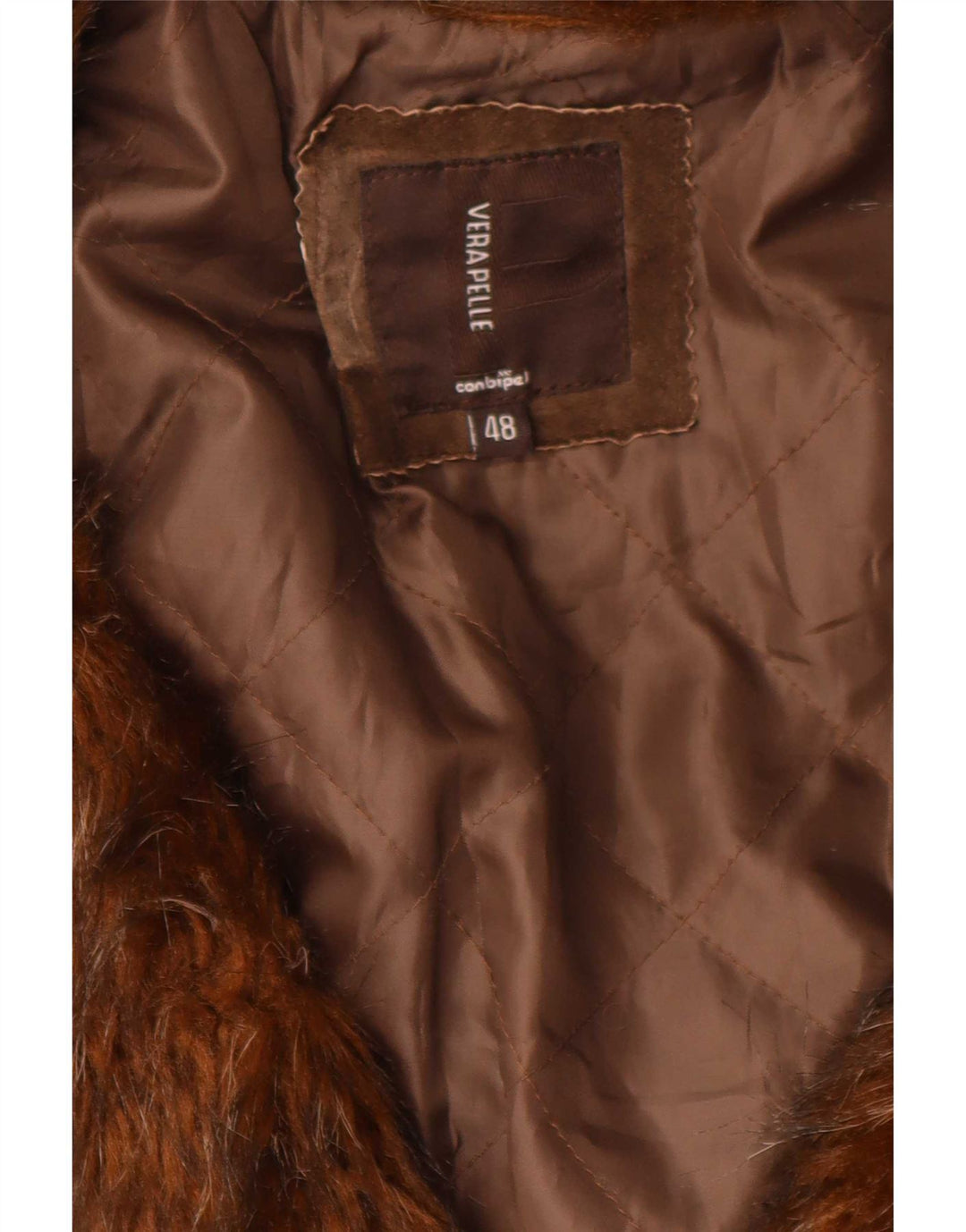 Soprabito Donna Scamosciato Conbipel IT 48 XL Pelle Marrone