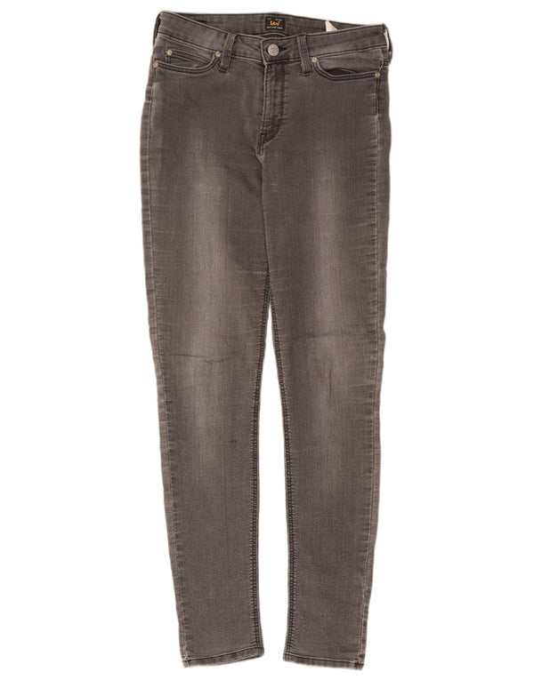 Jeans skinny da donna Lee W30 L33 cotone grigio