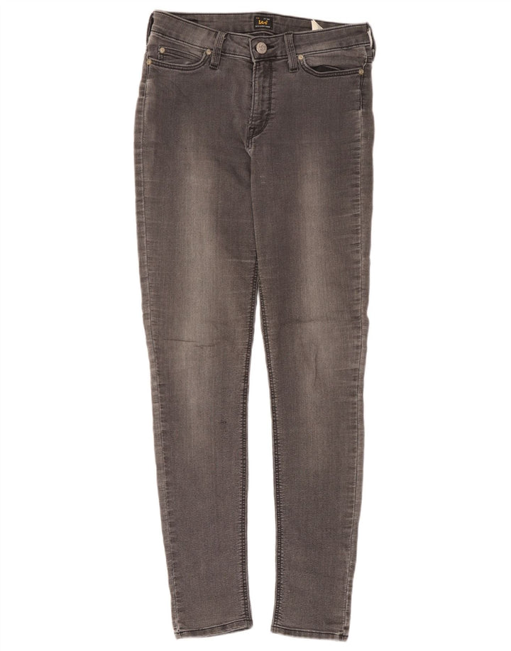 Jeans skinny da donna Lee W30 L33 cotone grigio