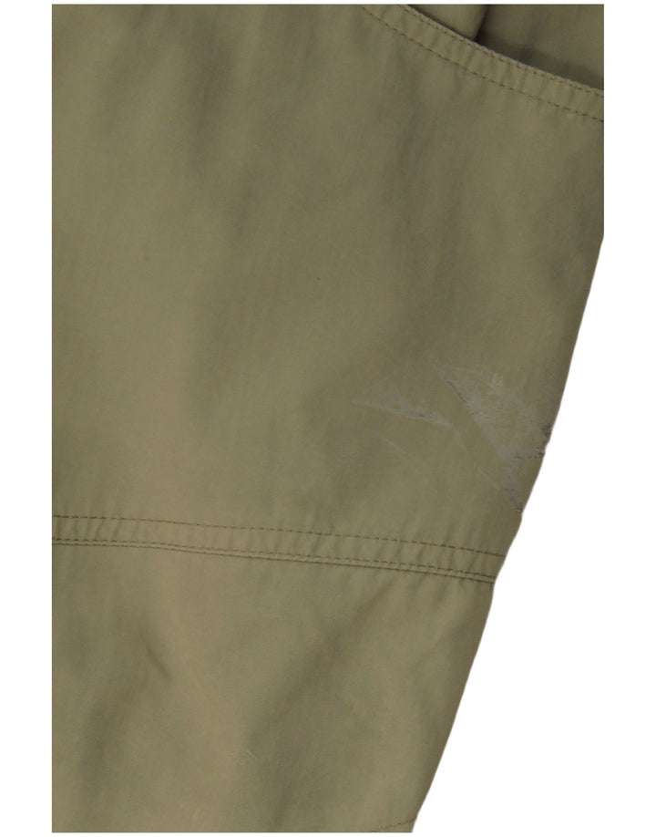 JACK WOLFSKIN Pantaloni cargo dritti da viaggio da uomo grandi W34 L30 kaki