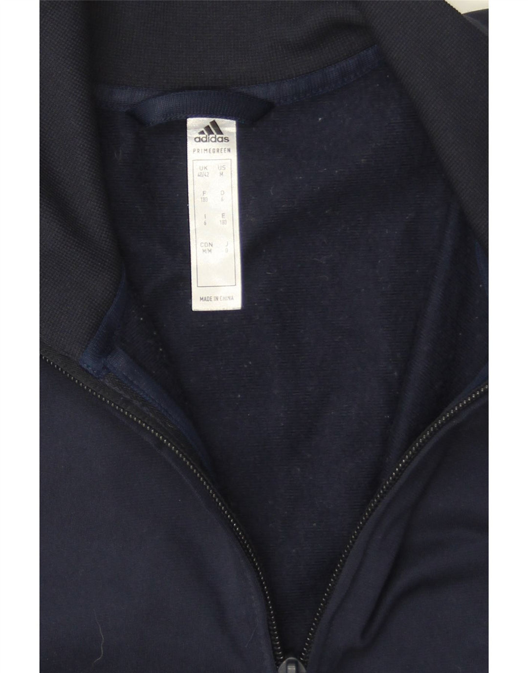 Giacca da tuta da uomo Adidas Primegreen UK 40/42 Medio Blu Navy