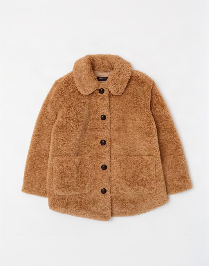 Soprabito da donna Marks & Spencer con orsacchiotto UK 12 Poliestere beige medio