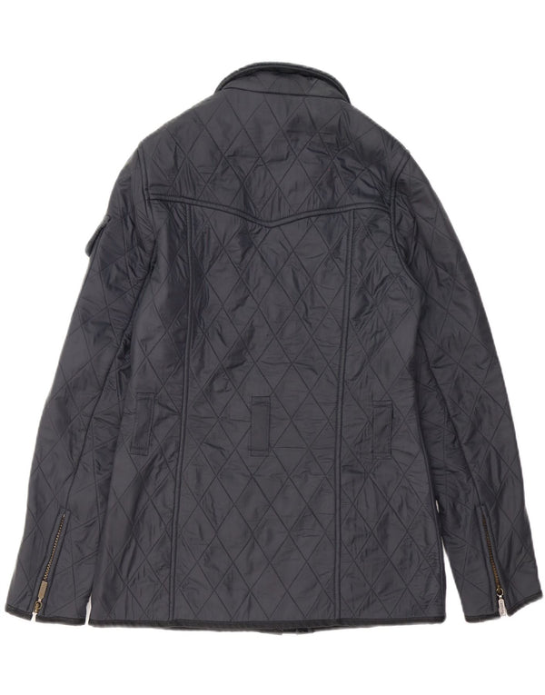 Giacca trapuntata da donna Barbour UK 8 Small Blu Navy