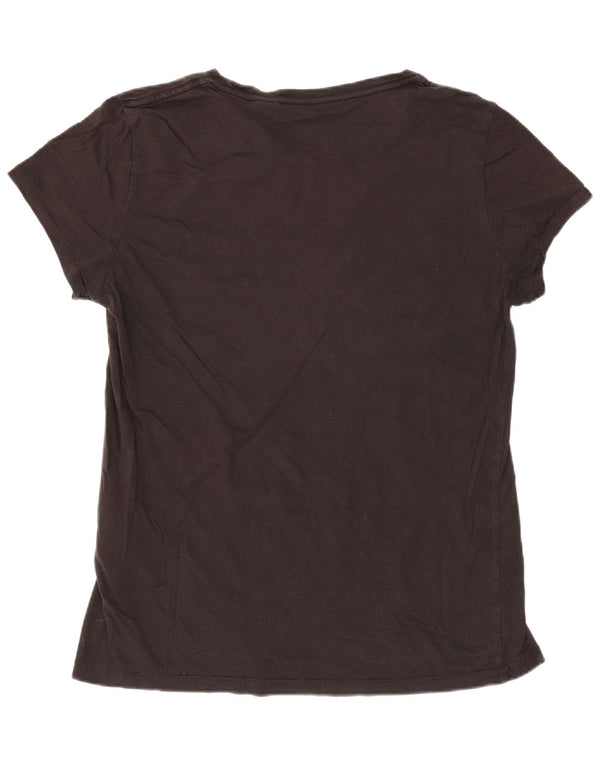 T-shirt grafica da donna Levi's Top UK 14 grande nera