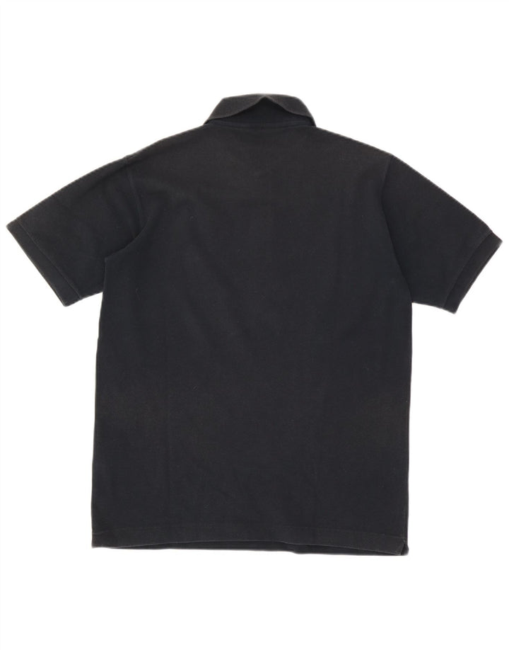 Kappa Mens Polo Shirt Medium Black Cotton