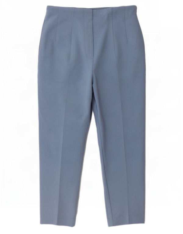 Pantaloni corti da donna Marks & Spencer UK 12 medi W30 L24 Blu