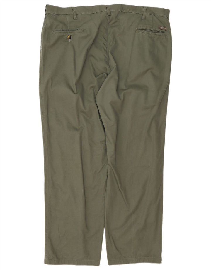 WRANGLER Pantaloni chino con pegging da uomo Timber Creek W42 L30 cotone kaki