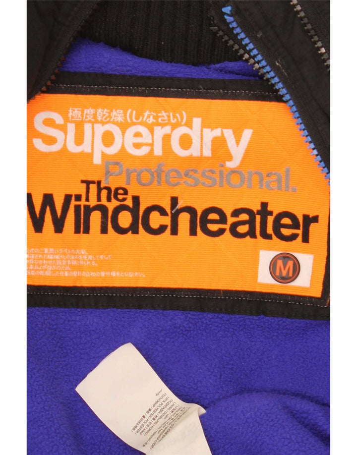 Giacca a vento da donna Superdry The Windcheater UK 14 media nera