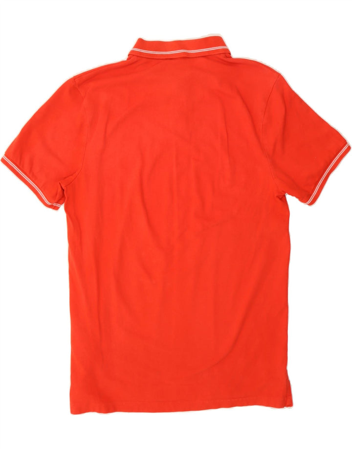 NIKE Mens Polo Shirt Large Red Cotton Vintage Nike and Second-Hand Nike from Messina Hembry 