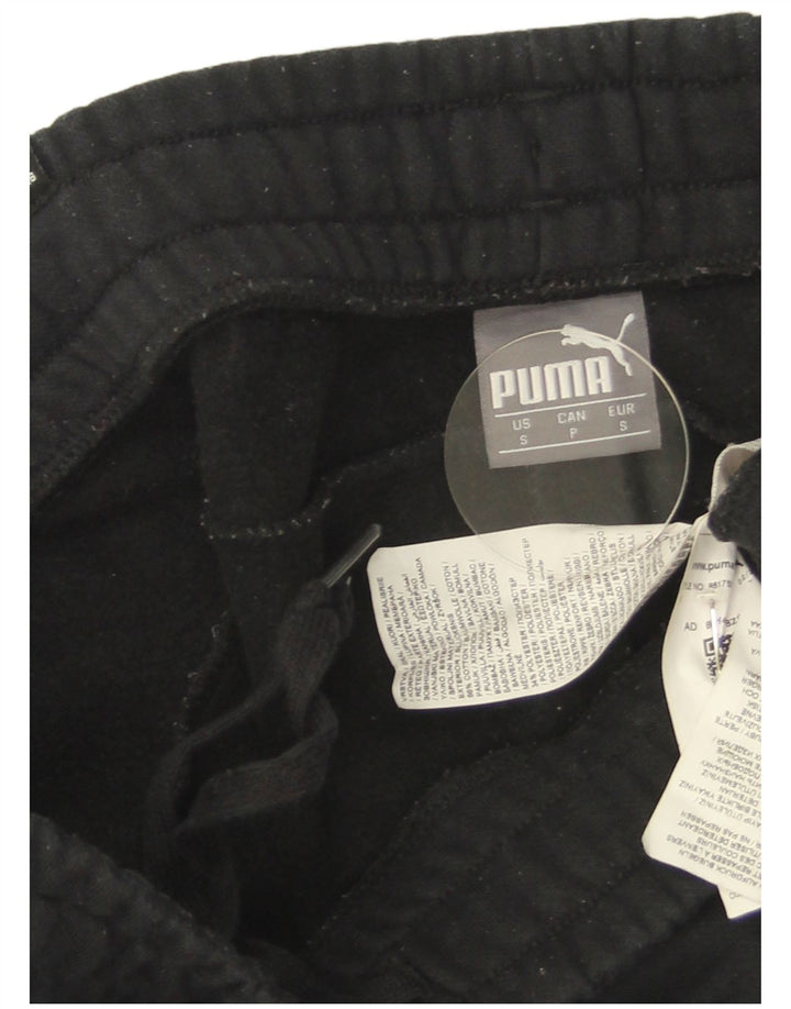 Pantaloni da tuta da uomo Puma Joggers piccoli in cotone nero