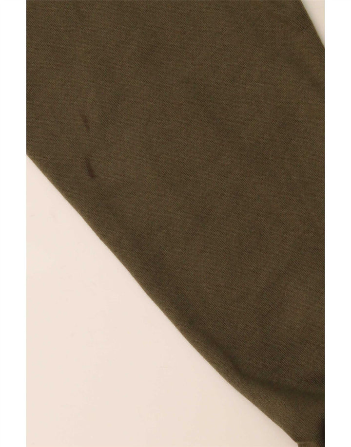 Felpa con cappuccio grafica da uomo Vans Small in cotone kaki