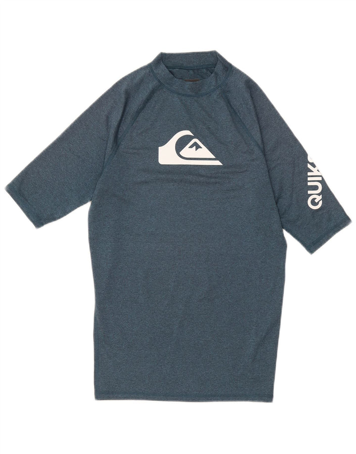 T-shirt grafica da uomo Quiksilver Top piccola blu