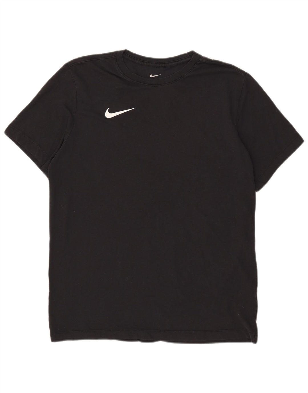T-shirt Nike Dri Fit da uomo in cotone medio nero