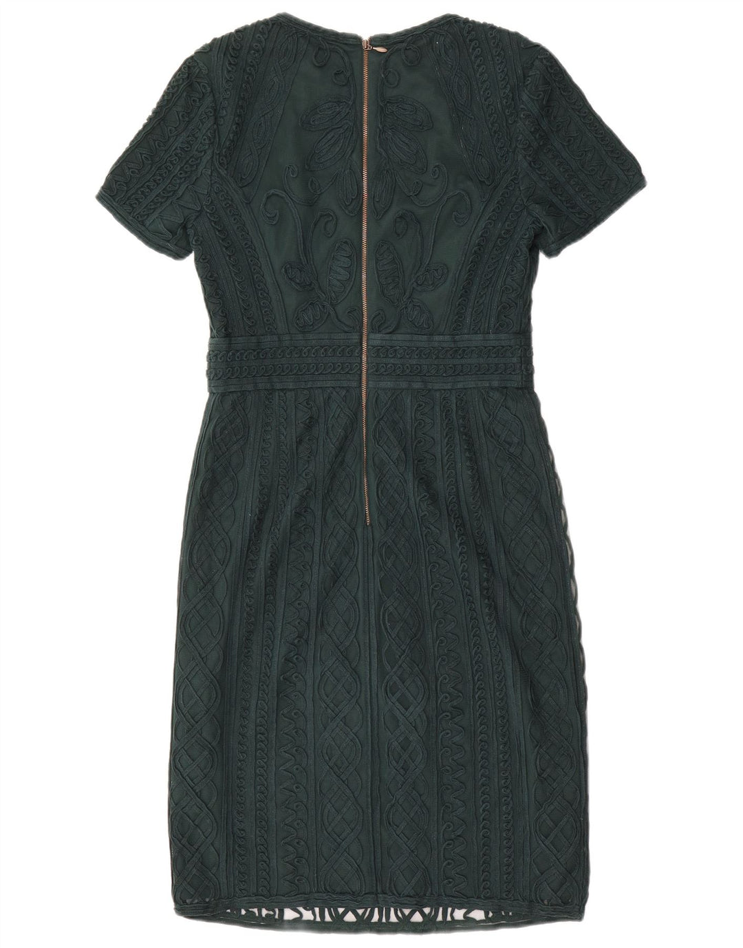Abito tubino in pizzo da donna Phase Eight UK 10 Piccolo poliestere floreale verde