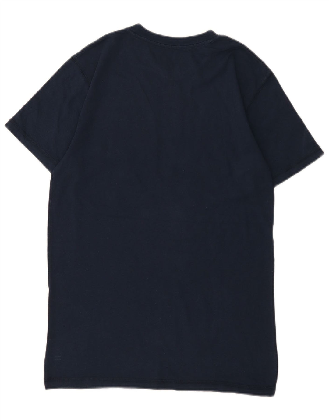 T-shirt grafica da uomo Hard Rock Cafe Amsterdam Top piccola in cotone blu navy