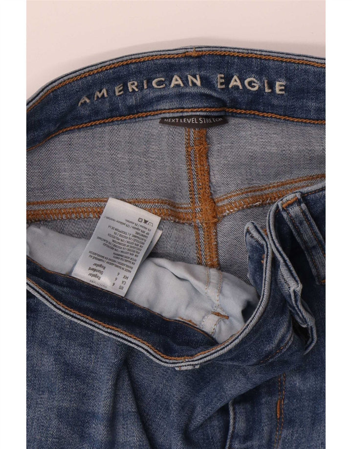 Jeans skinny da donna American Eagle US 6 medi W30 L28 cotone blu