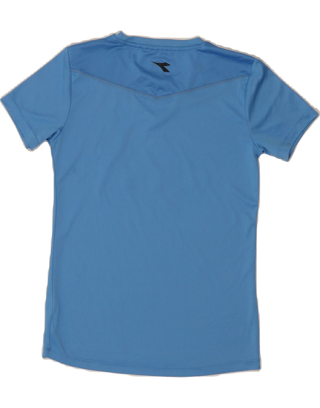 DIADORA Womens Graphic T-Shirt Top UK 10 Small Blue Polyester Vintage Diadora and Second-Hand Diadora from Messina Hembry 