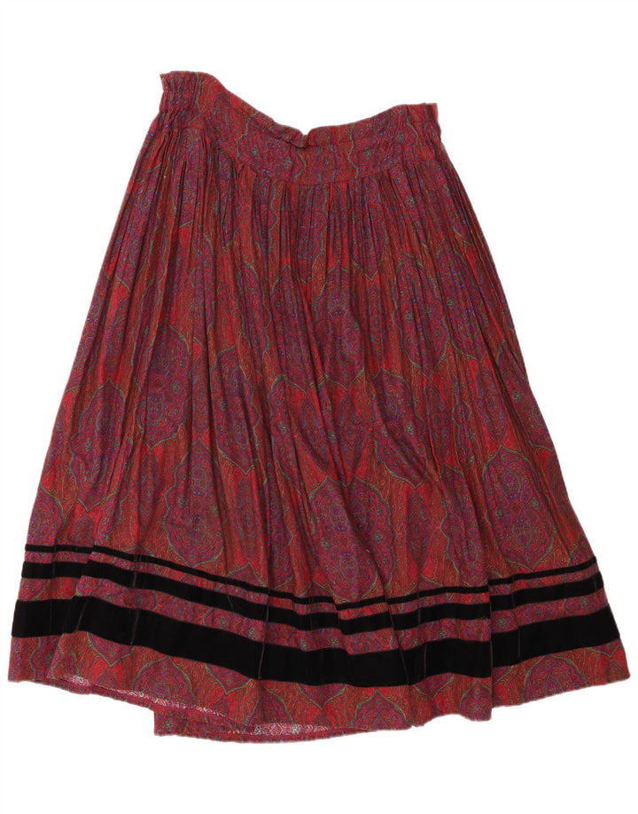 Gonna svasata da donna Emmanuel Schvili IT 44 media W38 Borgogna Paisley