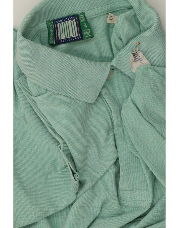 Polo Uomo Sergio Tacchini Cotone Puntinato Verde Medio