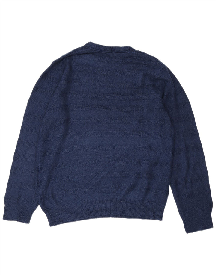 Maglione maglione girocollo da uomo Marks & Spencer XL blu navy