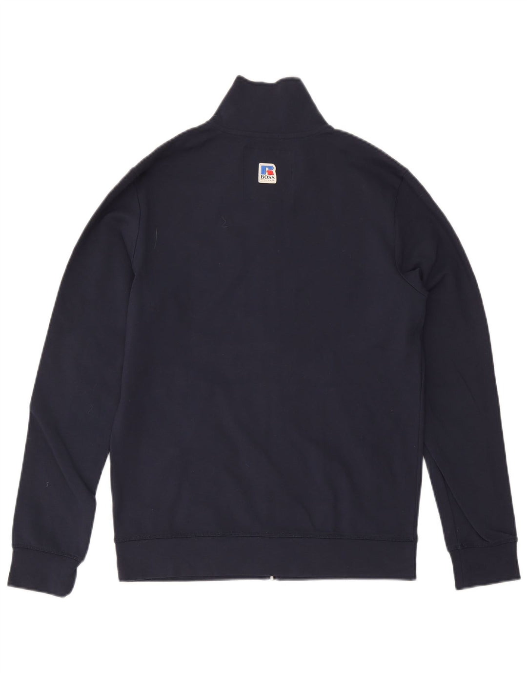 Giacca da tuta da uomo Hugo Boss in viscosa media blu navy