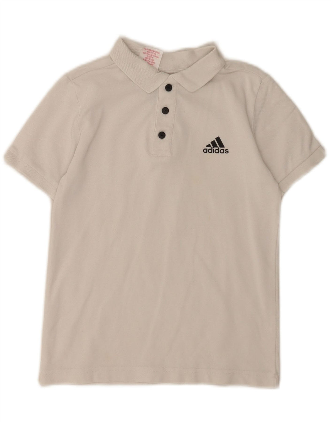 Polo Adidas Ragazzo 9-10 Anni Bianca