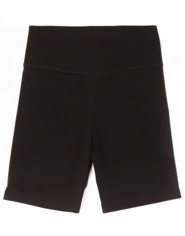 Pantaloncini sportivi Nike da donna Dri Fit UK 10 piccoli poliestere nero