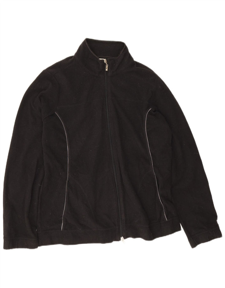 Giacca in pile da donna Champion UK 20 2XL Nera