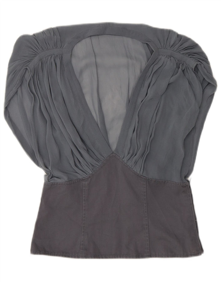 Camicetta da donna French Connection Top UK 6 XS Cotone grigio